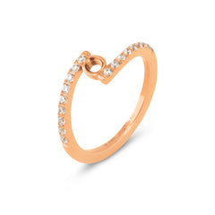 Melano Twisted Tegan Ring